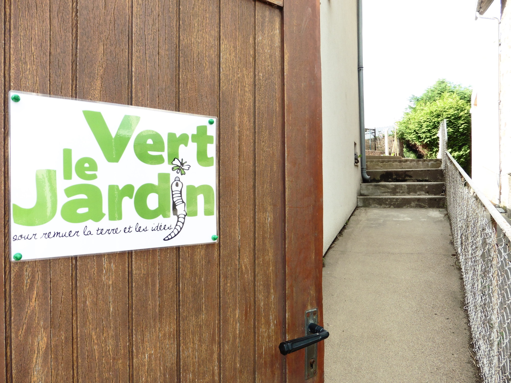 L'association ''Vert le jardin'' s'installe BD Hoche